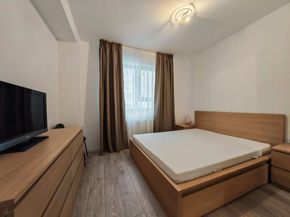 Apartament 2 camere premium de închiriat – 55 mp | Bloc nou 2024 | Terasă generoasă | 5 minute de metrou Titan | Vedere către Parcul Titan