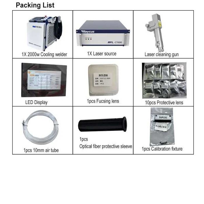 Лазерный очиститель ржавчины Raycus для бесконтактной очистки металл