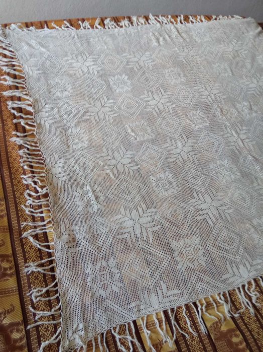 скатерть вязаная 110*140см