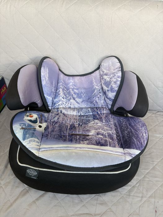 Scaun Auto Frozen Original Disney 15-36 KG Reglabil + Inaltator + Centuri | Stare noua