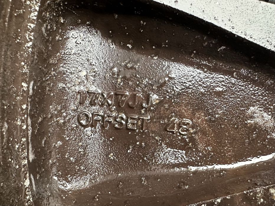 Ляти джанти 17 цола за Субару 5х100!