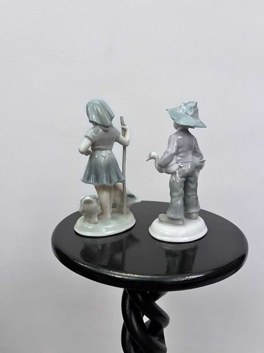 Set statuete bibelouri germane MO Metzler & Ortloff bibelou figurina