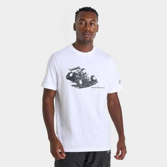Футболка Puma Mercedes-AMG Petronas F1 Essentials Graphic T-Shirt!