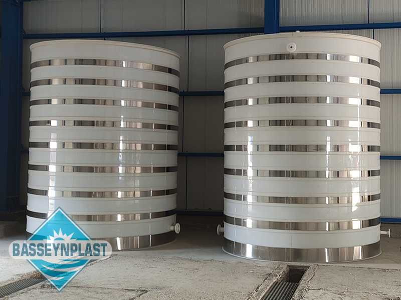 Емкости пластиковые химстойкие промышленные из полипропилена, бак