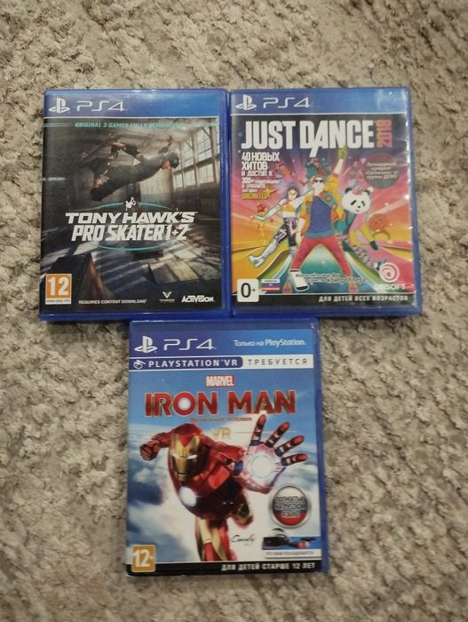 Продам видеоигры на PS4
