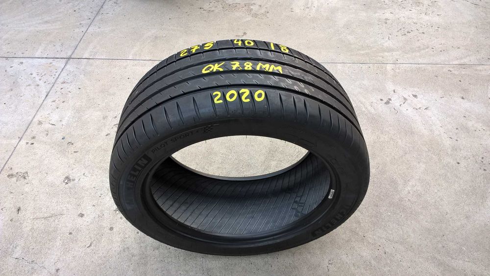 O anvelopa vara 275 40 18 michelin pilot sport 4 profil de 7,8 mm