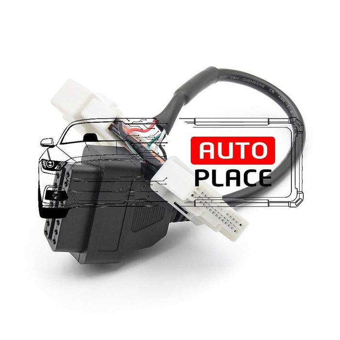 Кабел / Преходник / Адаптер 26 пина Tesla Model 3 / Y Delphi Autocom