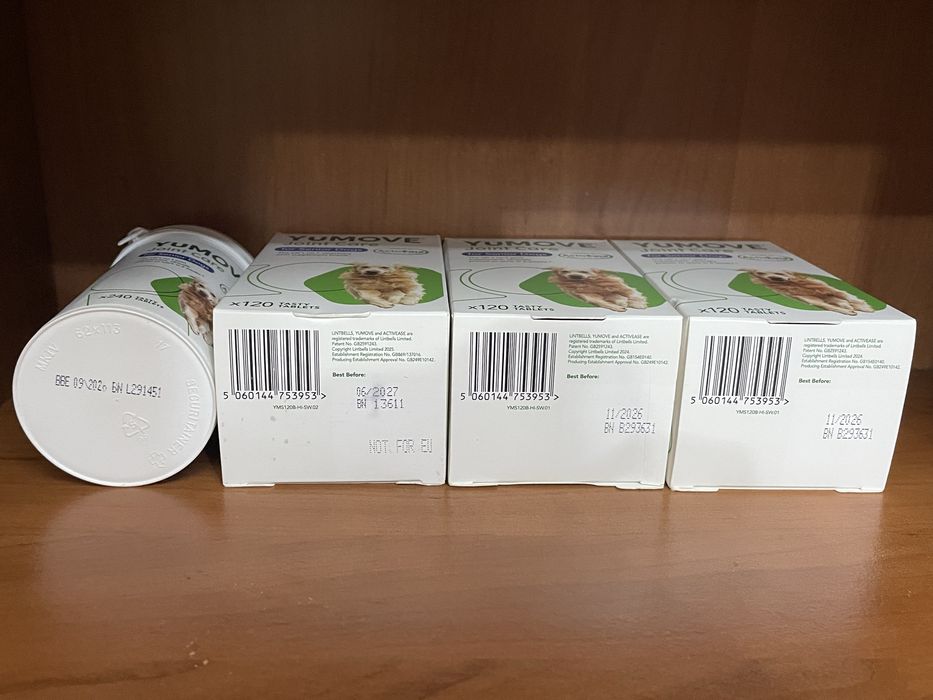 YuMOVE Joint Care за възрастни кучета – 3x120 + 240 таблетки