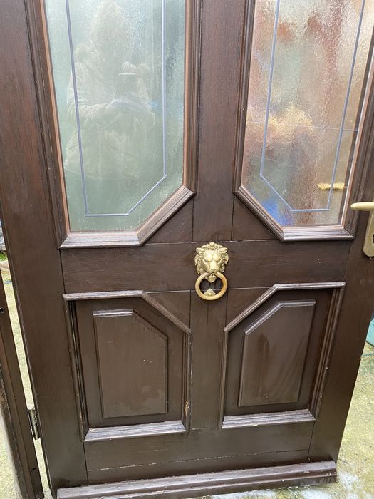 Usa casa vila firma intrare lemn geam termopan H 217 x 115 Germania