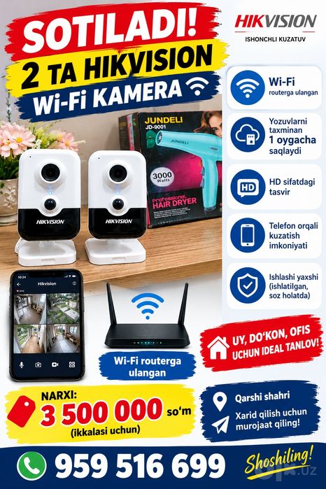 Hk kamera kafolatli