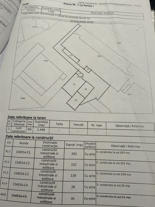 Garaj  zona Romeur 25 mp