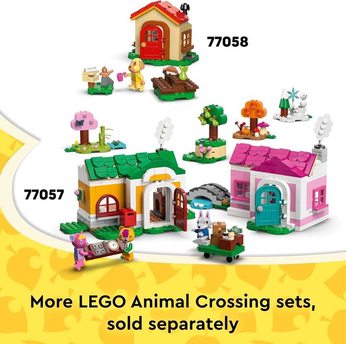 LEGO Animal Crossing Колекцията на музея на Блатерс, 543 части, 77056