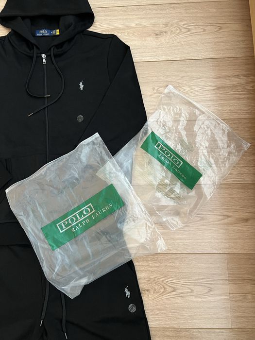 Ralph lauren tracksuit black