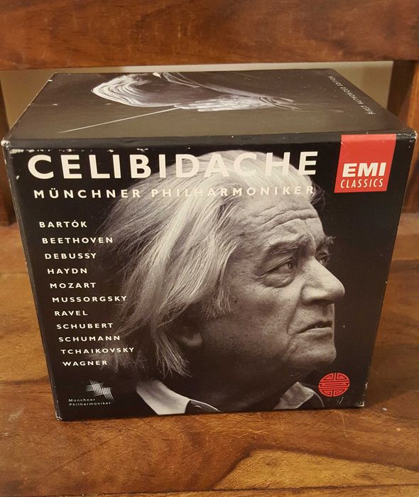 Sergiu Celibidache, Münchner Philharmoniker - бокссет от 11 диска