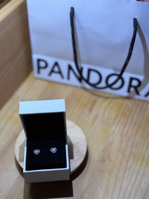 Cercei argint Pandora