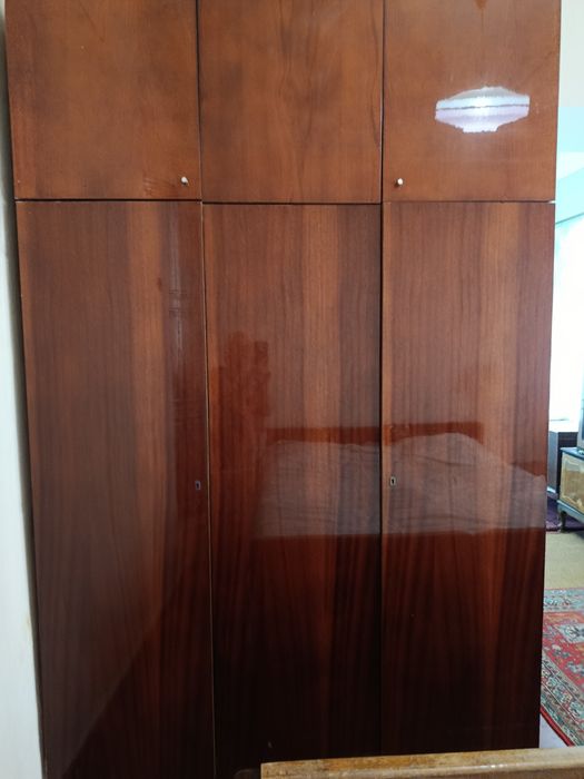 Шкаф платяной двухярусный