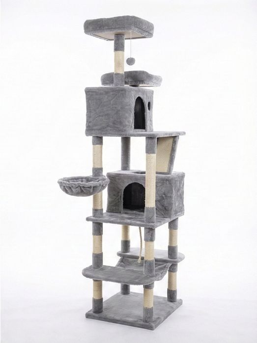 Ansamblu de joaca pentru pisici,, 206 cm/ 164  cm