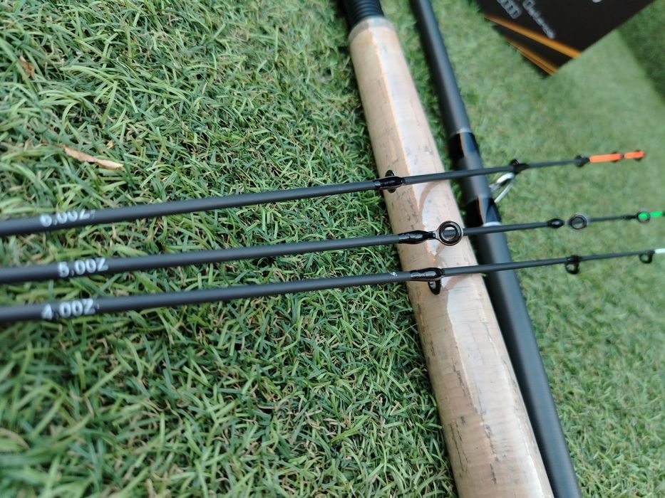 Set 2 Lansete PROFL X POWER FEEDER 3.90m 180g NEW 2024 + Set 2 Mulinet