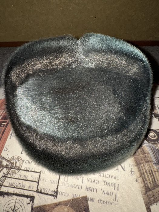 Шапка из нерпы мужская