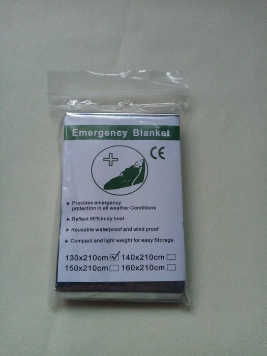 Pătură izoterma supraviețuire situatii Urgență 210x130 Hipoalergenica