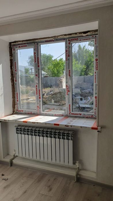 Пластиковые балконы двери окна