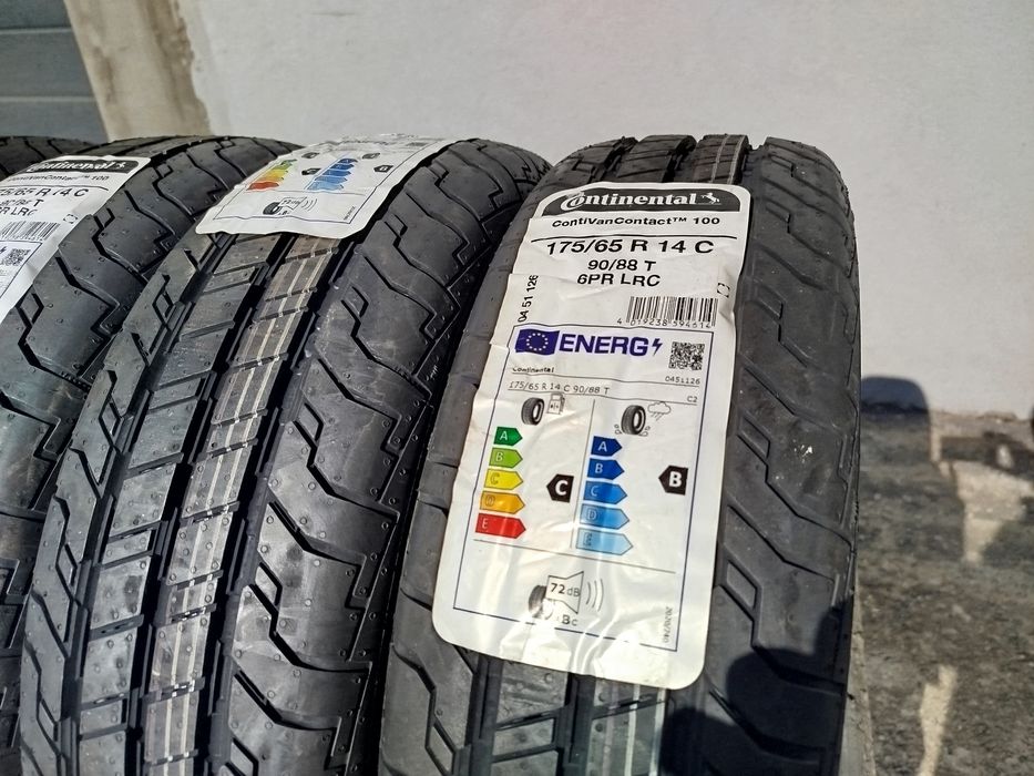 175/65/14 С Континентал ДОТ 2021 г - Чисто Нови - БАНИЧАРКИ
