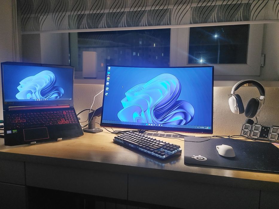 Ноутбучный сетап компьютер