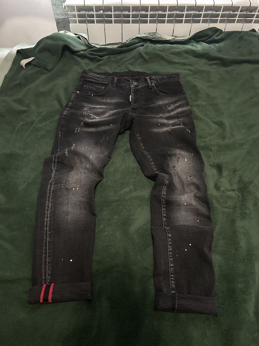 Dsquared2 дънки и Adidas шушляково долнище