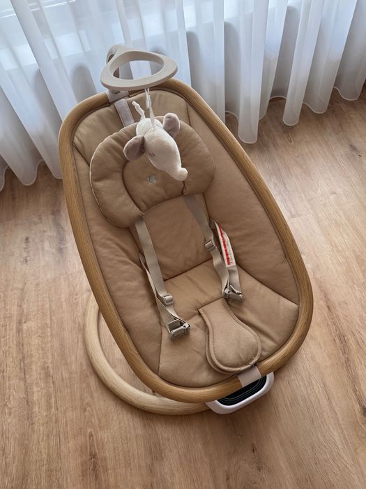 Електрическа люлка/шезлонг Kikka Boo BeeMoove Beige