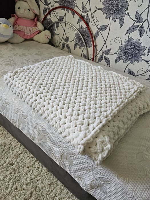 Плед-одеяло ручной работы