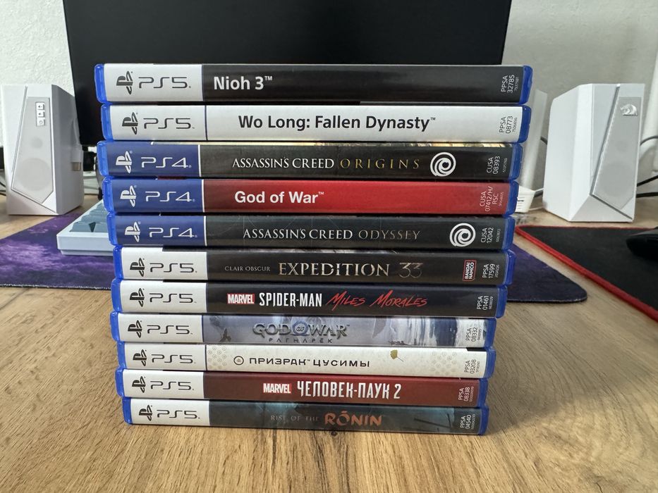 Диски для PS4 и PS5