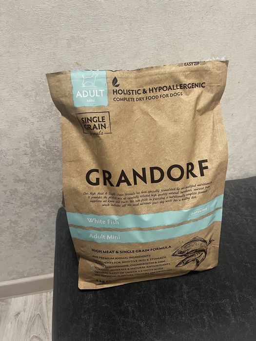 Grandorf для собак белая рыба