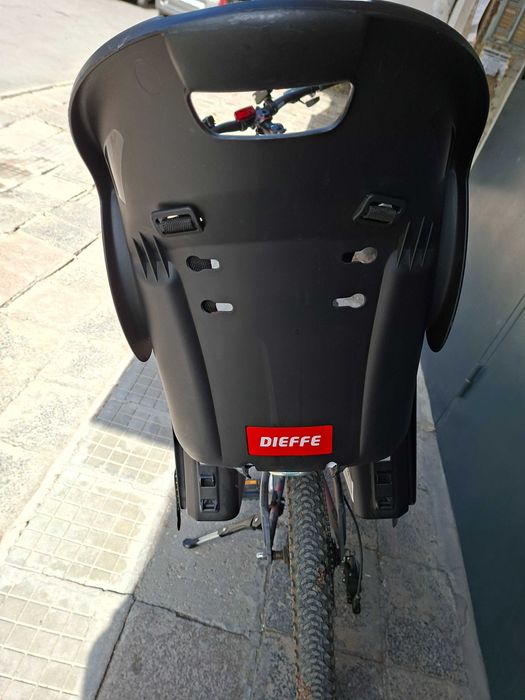 ДЕТСКО СТОЛЧЕ за колело(велосипед) DIEFFE BIKEY cool fm black