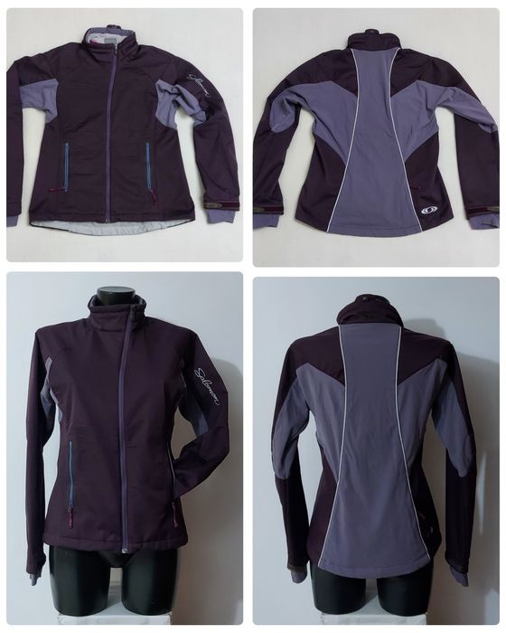 Jacheta Softshell SALOMON Clima Wind, căptușită cu polar, Nr. M (lady)