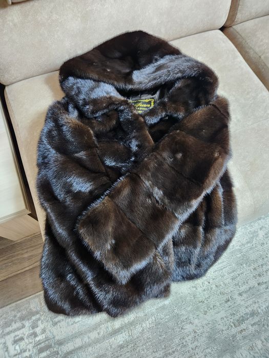 Норковая шуба автоледи