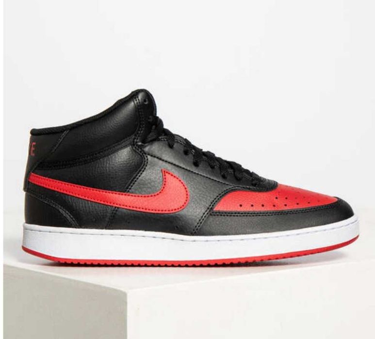 Оригинални  маратонки на NIKE COURT VISION MID! 44.5, естествена кожа