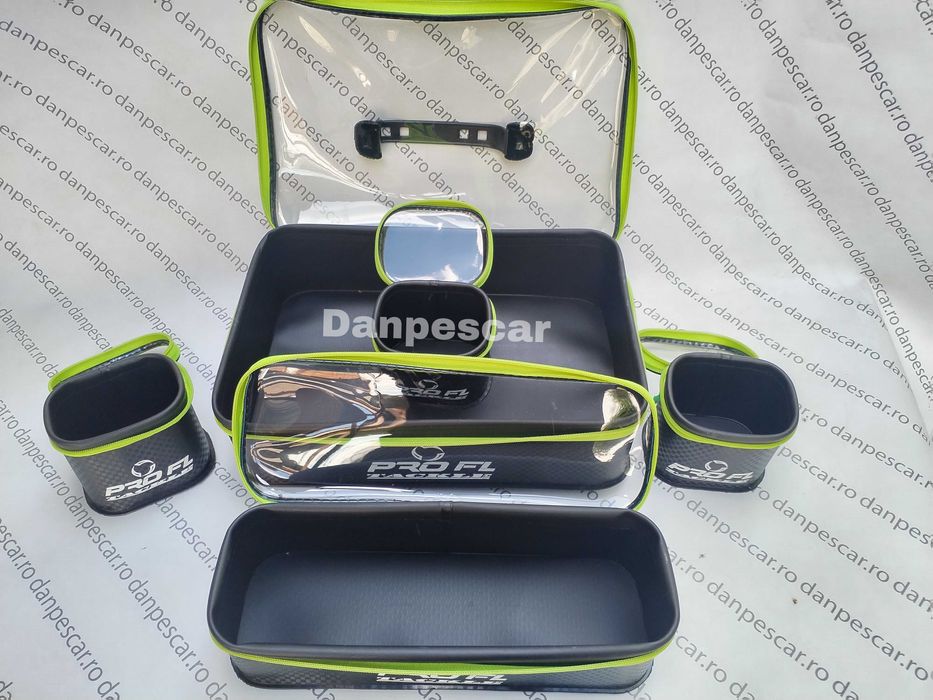 Set 5 Bacuri CUTII Nada PROFL EVA Multi Box Feeder Cu Capac 38x26x12cm