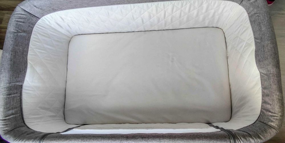 Бебешка кошара Next to me Lorelli MILANO 2 в 1 Grey