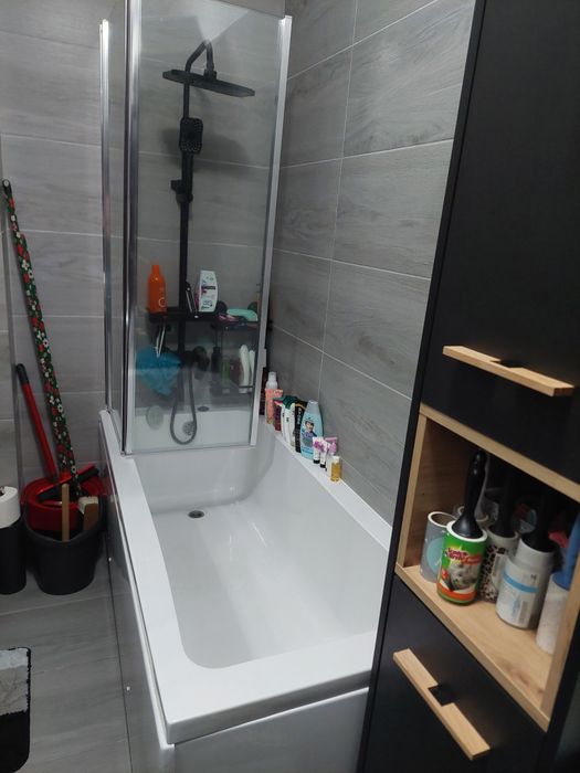 Cada + geam de protectie