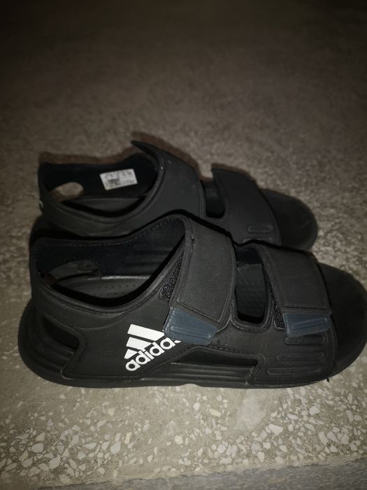 Черни сандали адидас