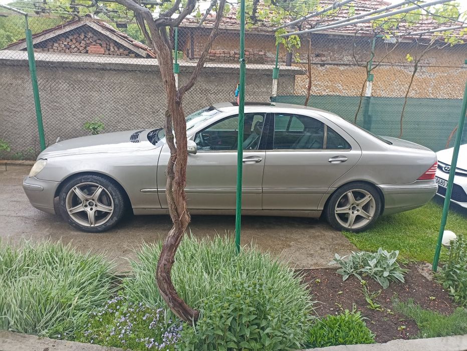 Мерцедес S320 на части