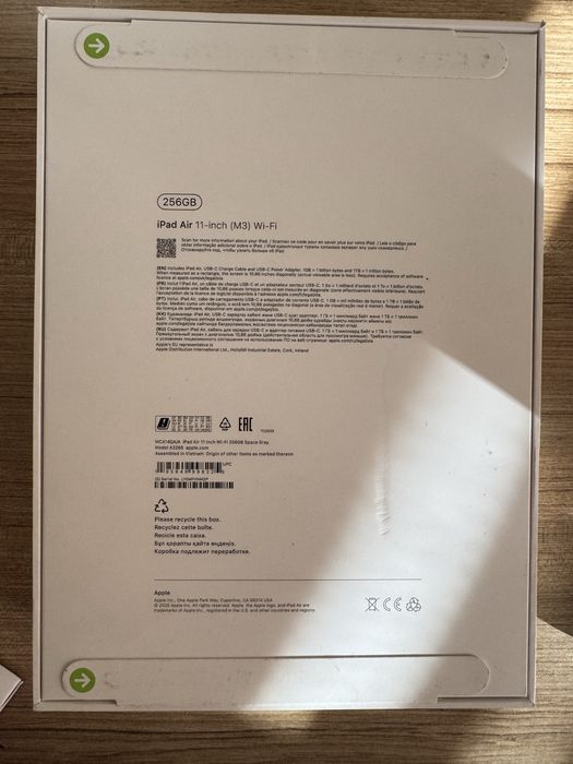 Apple Ipad Air 11” M3 256/8GB 2025