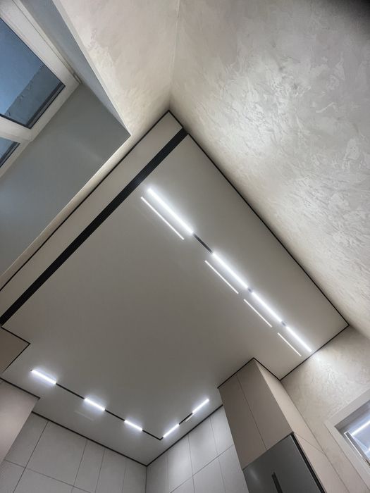 Натяжные потолки за 1 300 теңге