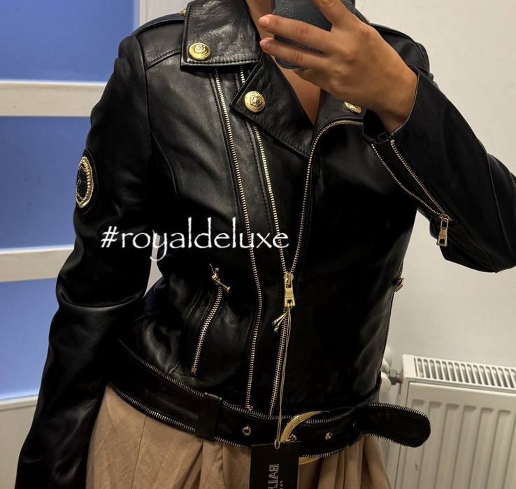 Geaca dama, piele naturala