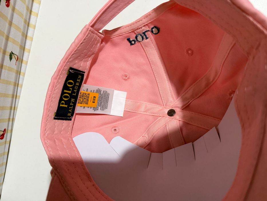 Sapca polo roz !noua!