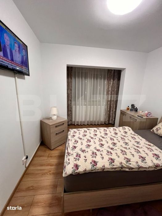 apartament 4 camere mobilat si utilat-zona buna