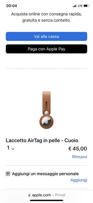 AirTag Leather Loop Nou Sigilata