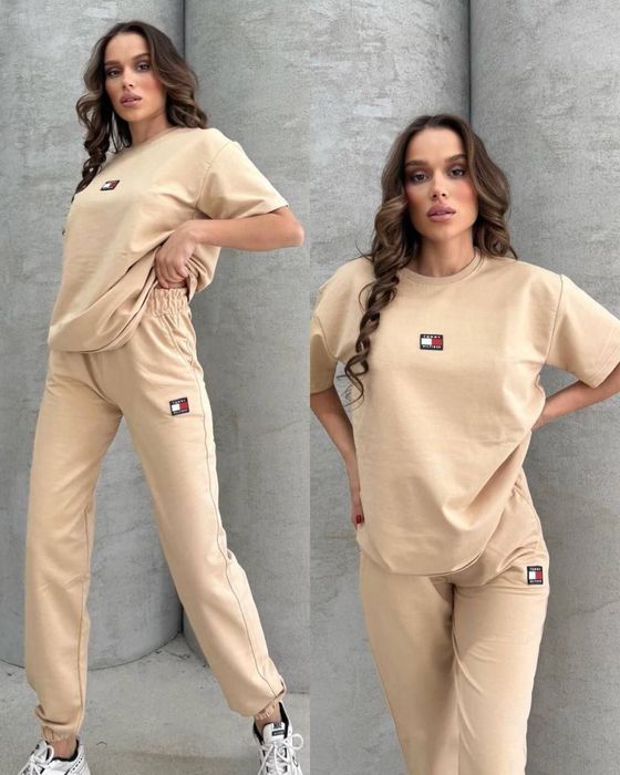 Compleu dama sigla Tommy cusuta Bumbac