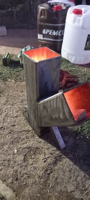 Продам ракетную печь.