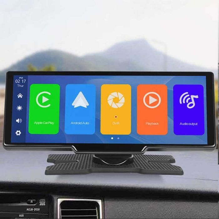 Мултимедия Android CarPlay, iOS Auto, MP5 Плеър H105V 10.26 инча, Безжичен смарт екран, Bluetooth
